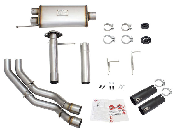 Advanced FLOW Engineering Rebel Cat-Back Exhaust System (MPN: 49-43080-B)