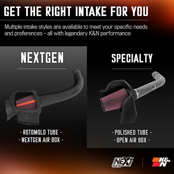 K&N Cold Air Intake System (MPN: 50-2593)