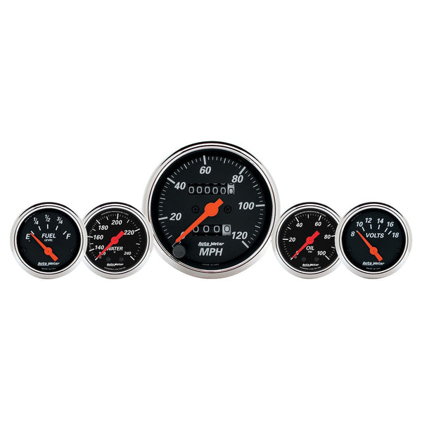AutoMeter Gauge Set with Analog Displays (MPN: 1411)