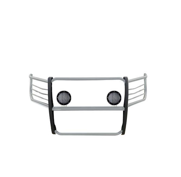 Black Horse Offroad Grille Guard Kit (MPN: 17FP32MSS-PLFB)