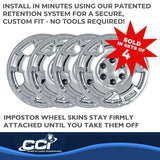 Coast To Coast Impostor Wheel Skin 17 Inch (MPN: IWCIMP347X)