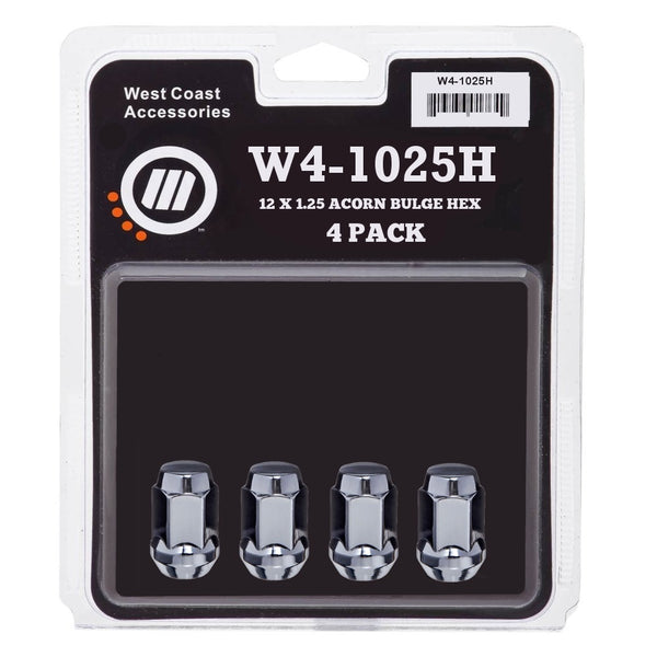 West Coast Wheel Accessories Lug Nut (MPN: W4-1025H)