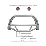 Black Horse Off Road Bull Bar (MPN: MBS-MIB8001-PLFR)