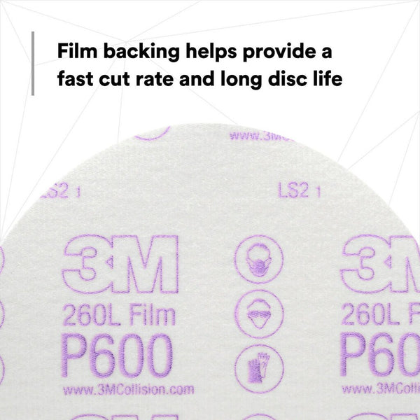 3M Hookit Film Disc 260L (MPN: 00971)