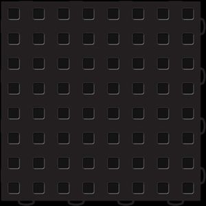 Weathertech Garage Floor Tile (MPN: 51T1212SS BK)