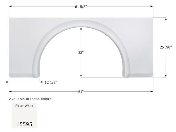 Icon Fender Skirt for Coachmen Motorhomes (MPN: 15595)