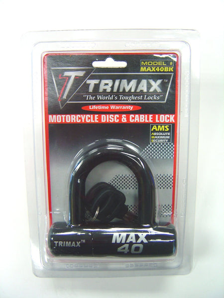 Trimax Padlock (MPN: MAX40BK)