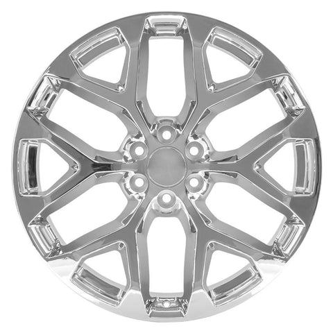 OE Wheels CV98B Chrome Plated Wheel (MPN: CV98B-24100-6550-24C)