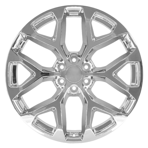 OE Wheels CV98B Chrome Plated Wheel (MPN: CV98B-24100-6550-24C)