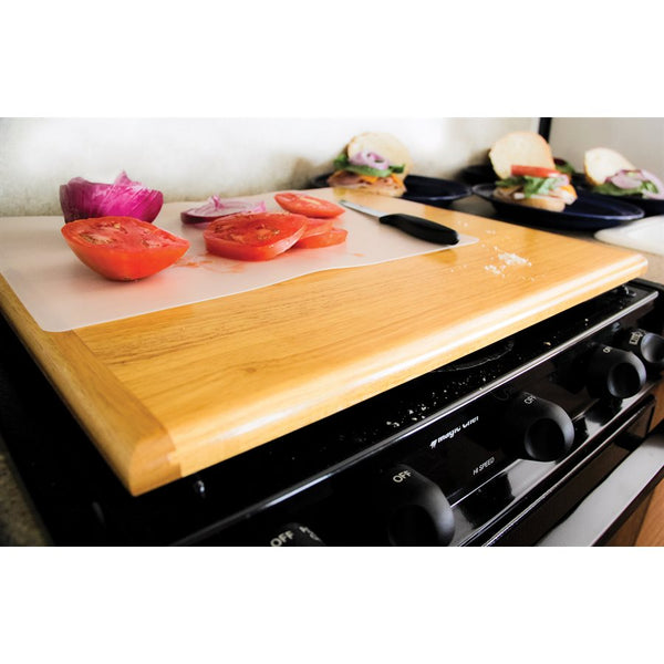 Stove Top Cover with Oak Accents (MPN: 43521)