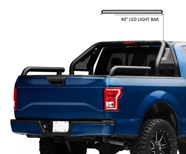 Black Horse Gladiator Truck Bed Bar (MPN: GLRB-01B-KIT)
