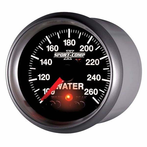 AutoMeter Sport-Comp II Water Temperature Gauge (MPN: 3654)
