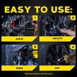 Meguiars Hot Rims Black Wheel Cleaner (MPN: G230524)