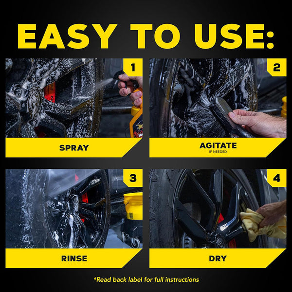 Meguiars Hot Rims Black Wheel Cleaner (MPN: G230524)