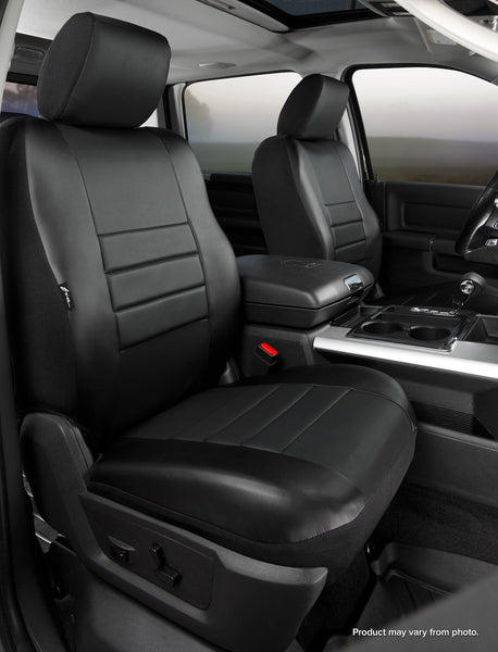 Fia LeatherLite Bucket Seat Covers (MPN: SL67-67 BLK/BLK)