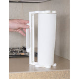Paper towel holder for convenient dispensing (MPN: 57111)