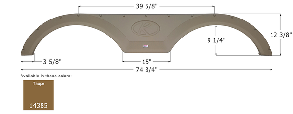 Icon Fender Skirt (MPN: 14385)