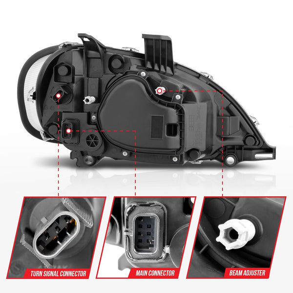 AnzoUSA Headlight Assembly (MPN: 131030)