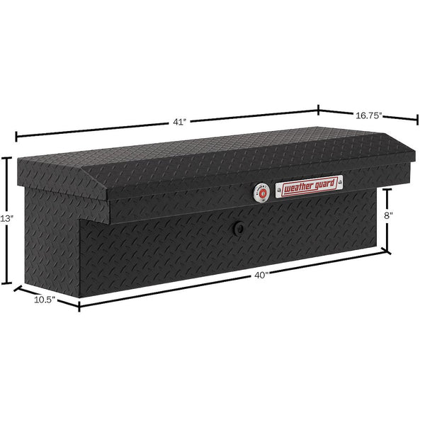 Weather Guard Lo-Side Aluminum Truck Toolbox (MPN: 180-52-04)