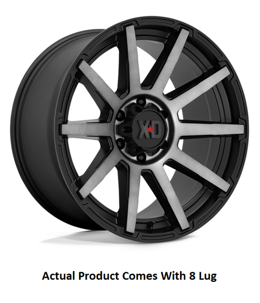 KMC Wheels XD847 Outbreak 20 Inch Wheel (MPN: XD84729080400)