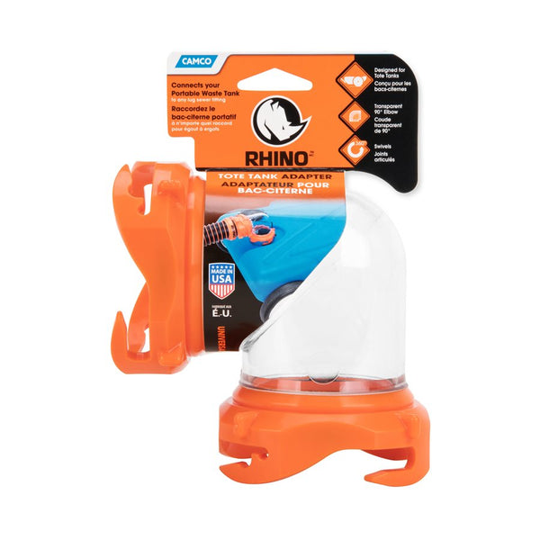 90 Degree Sewer Hose Connector for Tote Tanks (MPN: 39485)