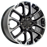 OE Wheels CV67 22 Inch Aluminum Wheel (MPN: CV67-22090-6550-28MB)