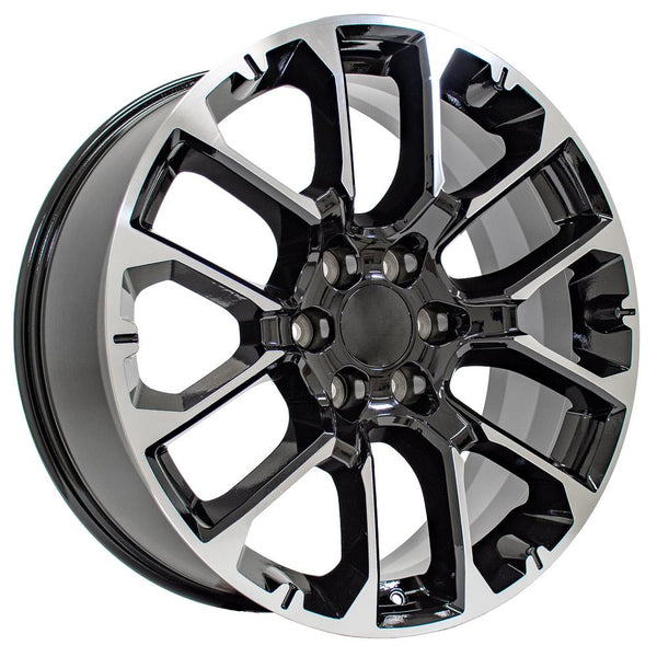 OE Wheels CV67 22 Inch Aluminum Wheel (MPN: CV67-22090-6550-28MB)