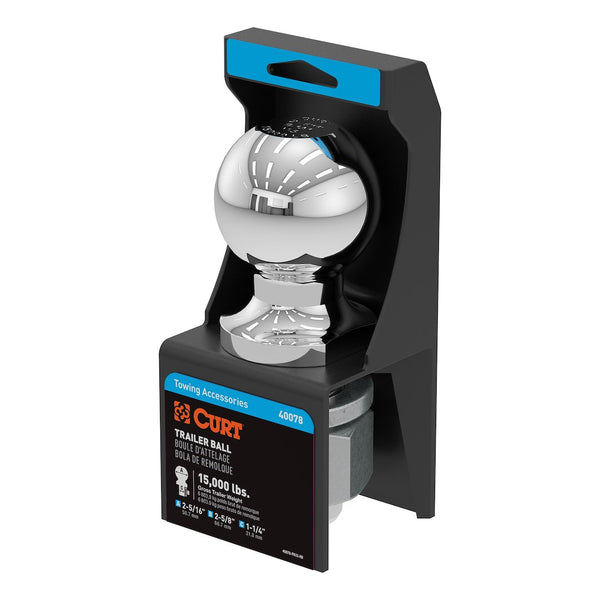 CURT Trailer Hitch Ball 2-5/16 Inch (MPN: 40078)