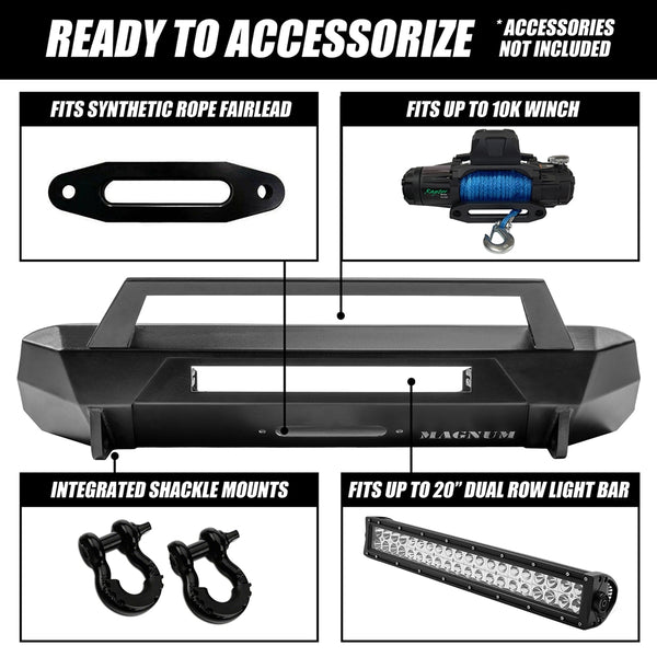 Raptor Series Magnum RT Front Bumper (MPN: FBM83TYN-RT)