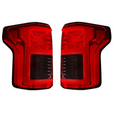 RECON Truck Accessories Tail Light Assembly (MPN: 264268LEDRD)