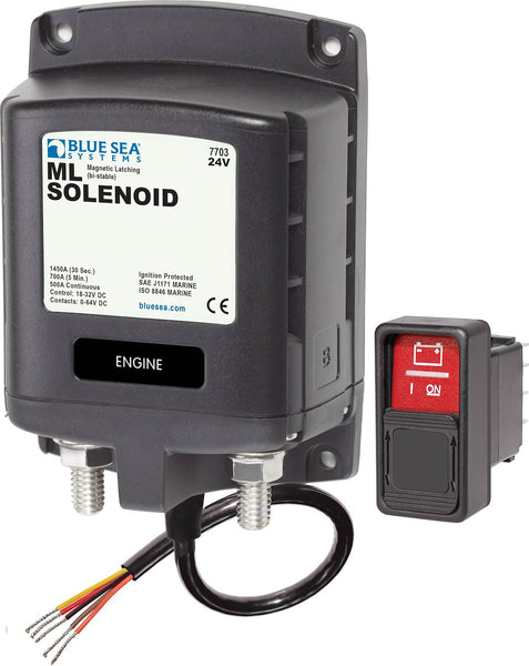 Blue Sea Systems Battery Disconnect Switch (MPN: 7703-BSS)
