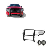 Black Horse Grille Guard Kit (MPN: 17FP30MA-PLFB)