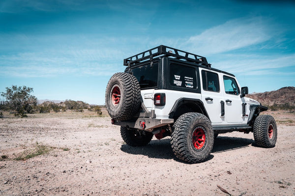Body Armor Spare Tire Carrier (MPN: 5298)