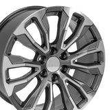 OE Wheels CV30 Aluminum Wheel (MPN: CV30-22090-6550-28MG)