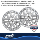 Coast To Coast Impostor Wheel Skin (MPN: IWCIMP427X)