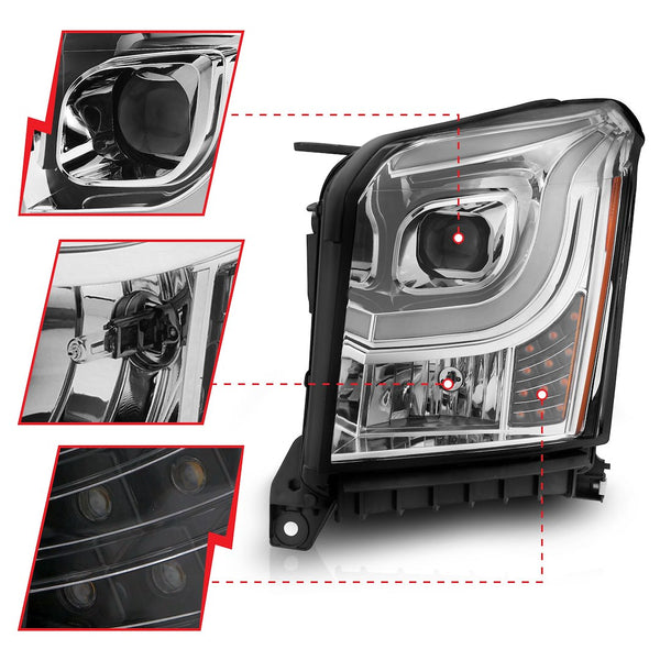 AnzoUSA Headlight Assembly (MPN: 111536)