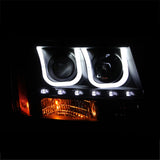 AnzoUSA Headlight Assembly with Projector Beam (MPN: 111273)