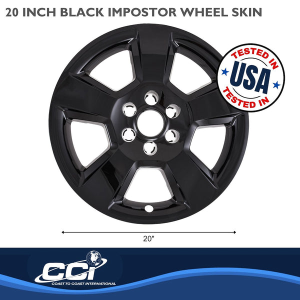 Coast To Coast Impostor Wheel Skin (MPN: IWCIMP490BLK)