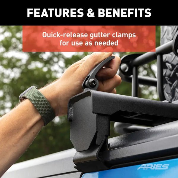 Aries Jeep Roof Rack Cross Bars (MPN: 2070450)