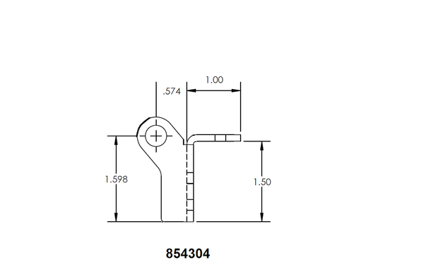 BAL Slide Out Roller (MPN: 854304)