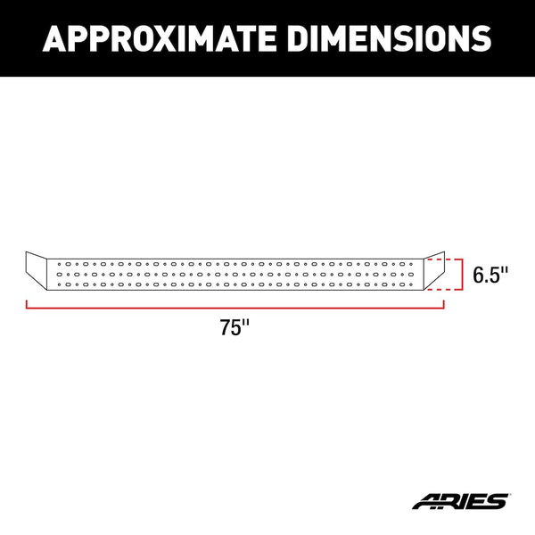 Aries RidgeStep Running Board (MPN: 2055532)