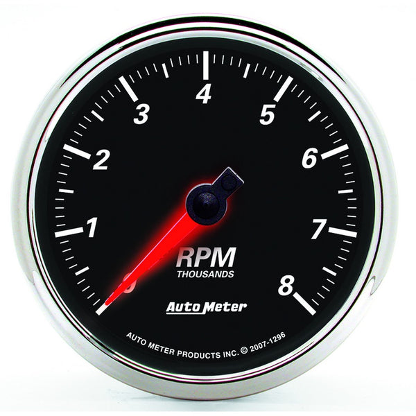 AutoMeter Designer Black II Tachometer (MPN: 1296)