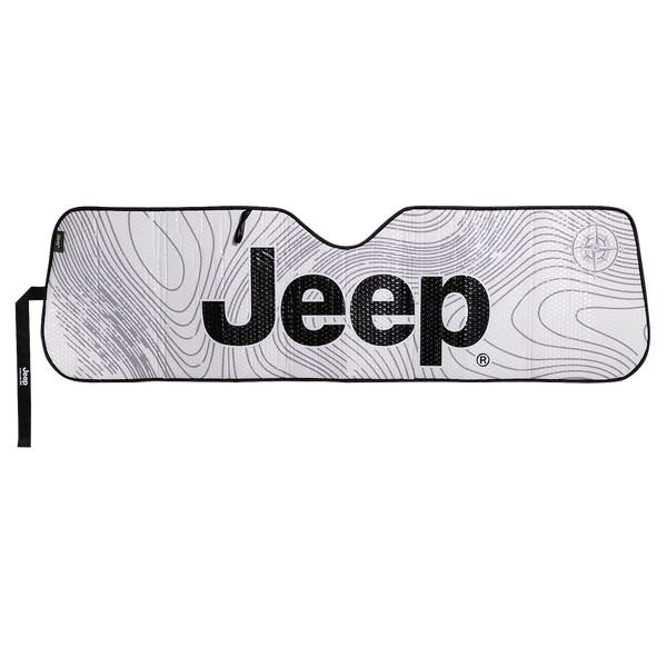 Plasticolor Jeep Ducked Accordion Sunshade (MPN: 002791R01)