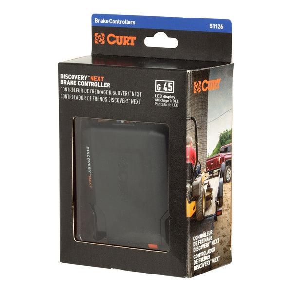 Curt Discovery NEXT Trailer Brake Controller (MPN: 51126)