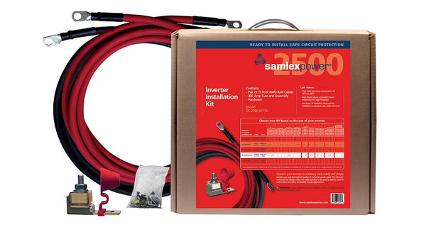 Samlex Power Inverter Installation Kit (MPN: DC-2500-KIT-XL)