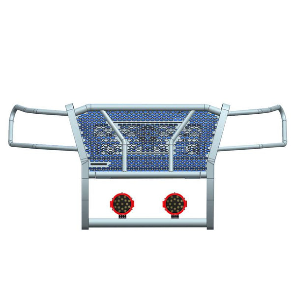 Black Horse Off Road Grille Guard (MPN: RU-NIFR22-B-PLR)