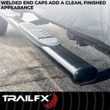 TrailFX 5 Inch Oval Straight Nerf Bar (MPN: A7013B)