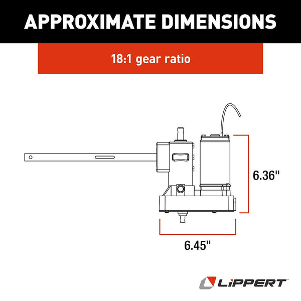 Lippert Components Slide Out Motor (MPN: 117292)
