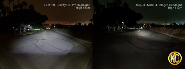 KC Hilites Gravity Pro Headlight Assembly (MPN: 4234)