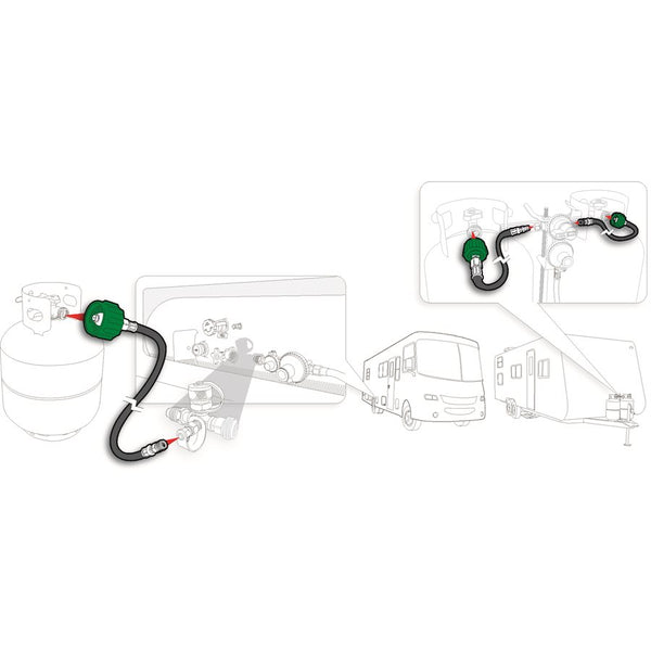 Propane Hose for RV and Trailer Connection (MPN: 59073)